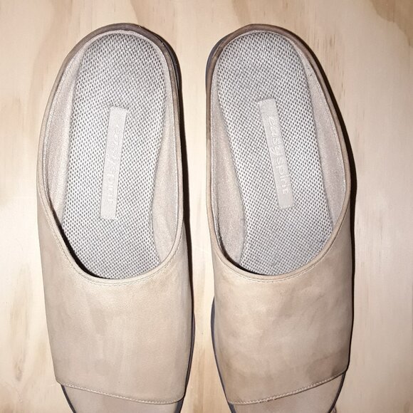 Easy Spirit open toe mules | suede leather upper | womens | Size 7 M - Picture 8 of 14